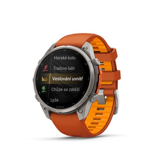 GARMIN FENIX® 9 PRO INREACH - 47 MM, TITANIUM AUTUMN ORANGE/SPARK 010-04336-01 - FENIX 9 PRO INREACH - ZNAČKY