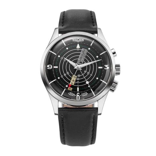 VULCAIN NAUTICAL HERITAGE - BLACK WHITE LUMINOVA - NAUTICAL HERITAGE - ZNAČKY