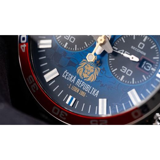 VOSTOK EUROPE LIMITOVANÁ EDICE ČESKÁ REPUBLIKA 6S21-225A481 - LIMITOVANÉ EDICE - ZNAČKY