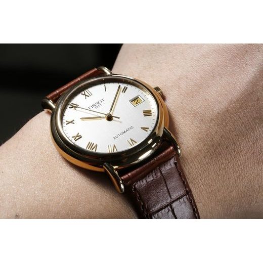 TISSOT CARSON 18K GOLD AUTOMATIC T71.3.430.23 - TISSOT - ZNAČKY