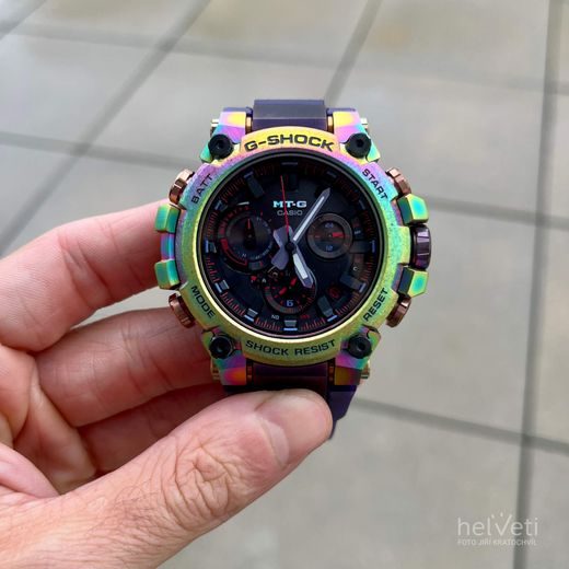 CASIO MT-G MTG-B3000PRB-1AER AURORA OVAL LIMITED EDITION - MT-G - BRANDS