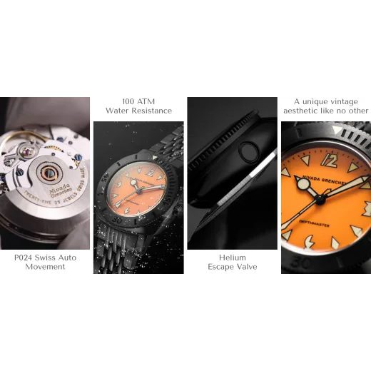 NIVADA GRENCHEN DEPTHMASTER BLACK PUMPKIN - DEPTHMASTER - BRANDS