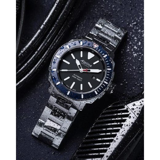 ALPINA SEASTRONG DIVER 300 AUTOMATIC AL-525LBN4V6B - DIVER 300 AUTOMATIC - BRANDS