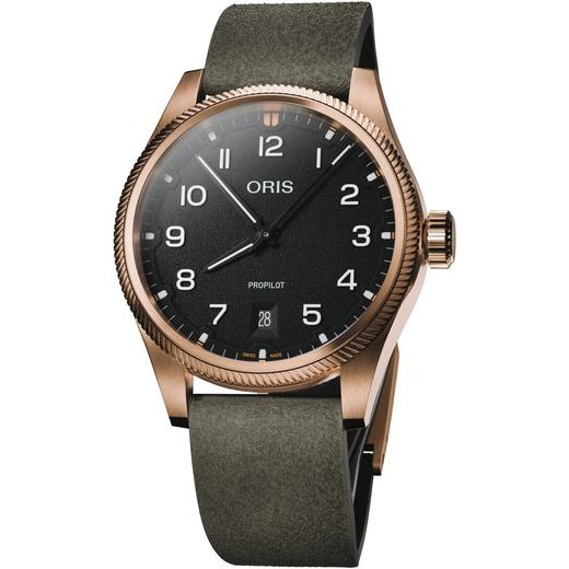 ORIS PROPILOT DATE BRONZE 01 733 7805 3164-07 6 2022BRLC - PROPILOT - ZNAČKY