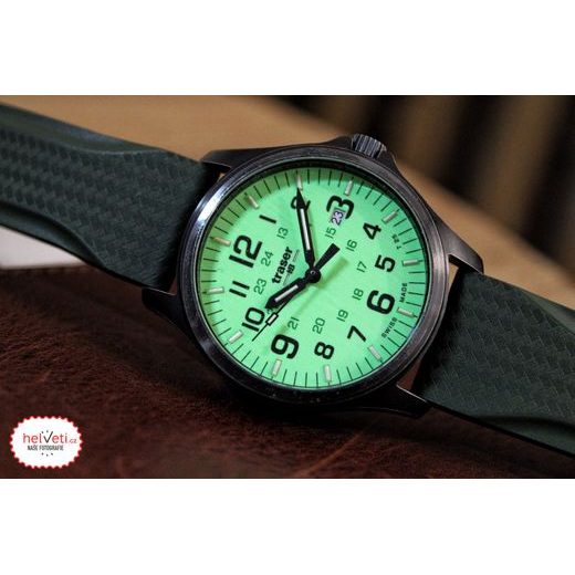 TRASER P67 OFFICER PRO GUNMETAL LIME, SILICONE - HERITAGE - BRANDS