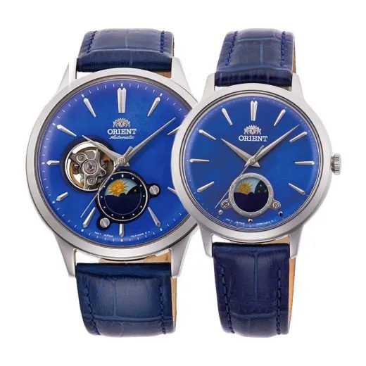 SET ORIENT CLASSIC SUN AND MOON RA-AS0103A A RA-KB0004A - WATCHES FOR COUPLES - WATCHES