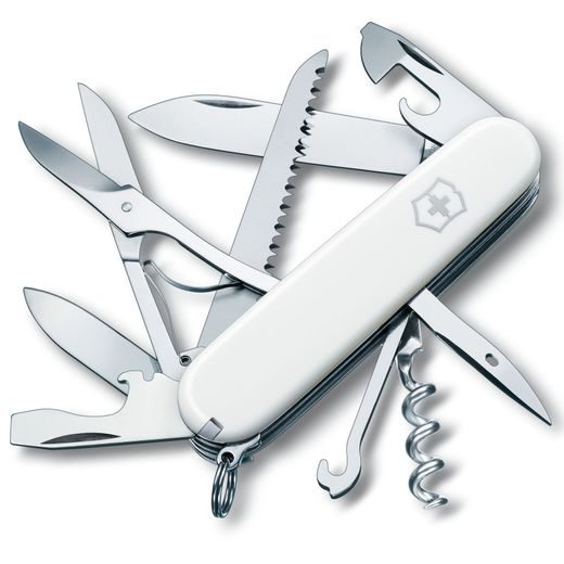 KNIFE VICTORINOX HUNTSMAN WHITE - POCKET KNIVES - ACCESSORIES