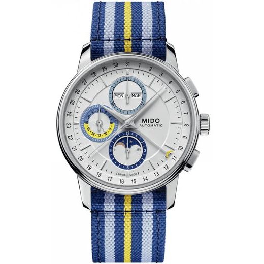 MIDO BARONCELLI CHRONOGRAPH MOONPHASE M027.625.17.031.00 - BARONCELLI - BRANDS