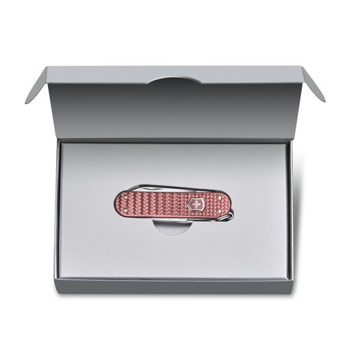 NŮŽ VICTORINOX CLASSIC PRECIOUS ALOX GENTLE ROSE 0.6221.405G - POCKET KNIVES - ACCESSORIES