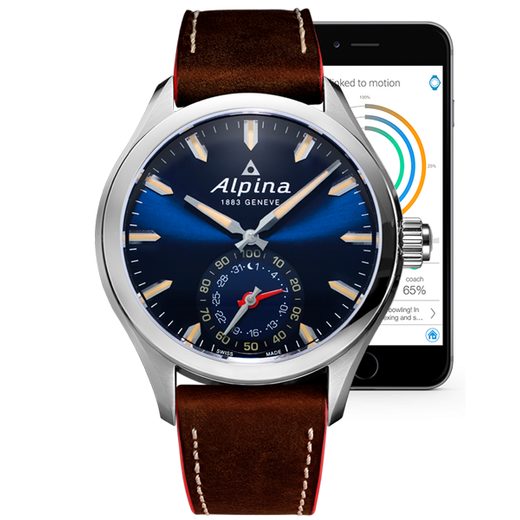 ALPINA HOROLOGICAL SMARTWATCH AL-285NS5AQ6 - ALPINA - ZNAČKY