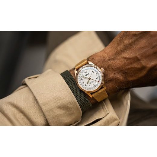 ORIS BIG CROWN POINTER DATE BRONZE FATHER TIME LIMITED EDITION 01 754 7741 3161-SET - BIG CROWN - BRANDS