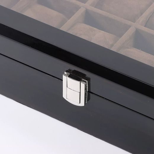 DŘEVĚNÝ BOX NA HODINKY HELVETI (PRO 18 HODINEK) - BOXY NA HODINKY - OSTATNÍ