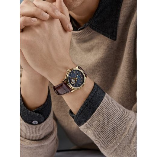 FREDERIQUE CONSTANT CLASSICS HEART BEAT MOONPHASE DATE AUTOMATIC FC-335MCN4P5 - CLASSICS GENTS - MĂRCI