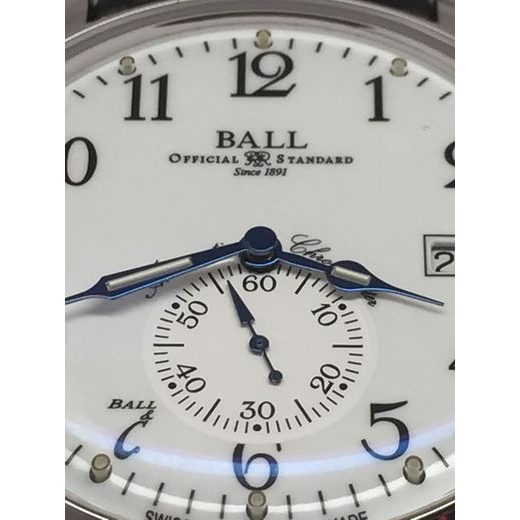 BALL TRAINMASTER STANDARD TIME COSC NM3888D-LL1CJ-WH - TRAINMASTER - BRANDS