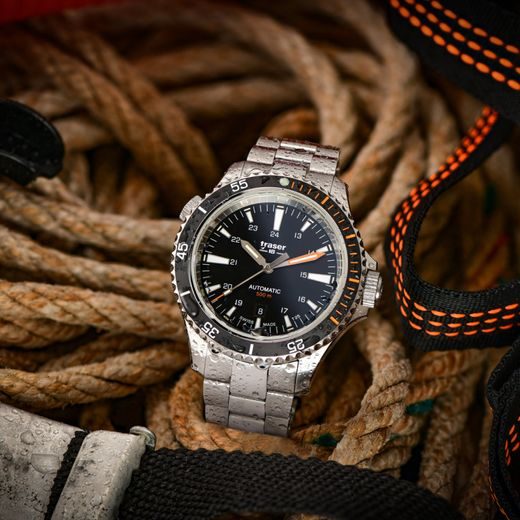 TRASER P67 DIVER AUTOMATIC BLACK SET OCEL A PRYŽ - HERITAGE - ZNAČKY