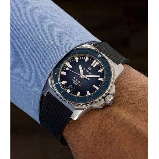 FORMEX REEF 42 AUTOMATIC CHRONOMETER BLUE DIAL - REEF - BRANDS