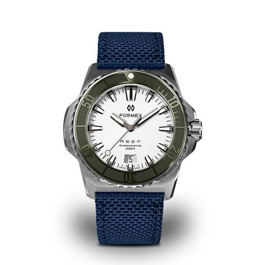 FORMEX REEF 39,5 AUTOMATIC CHRONOMETER WHITE DIAL - REEF - BRANDS