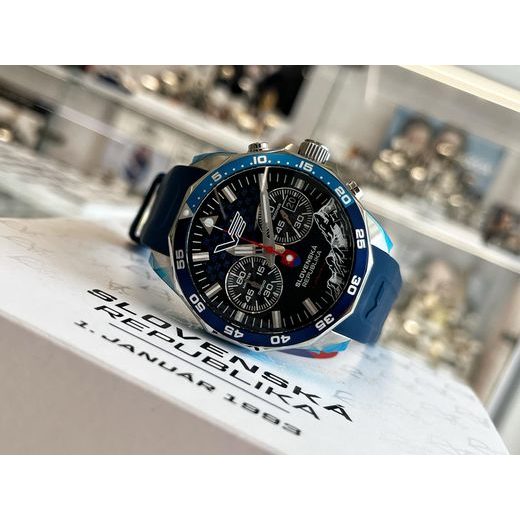 VOSTOK EUROPE LIMITED EDITION SLOVAKIA 6S21-225A463 (LEATHER STRAP) - LIMITED EDITION - BRANDS