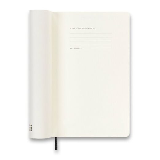 DIÁŘ MOLESKINE 2023-24 18MĚSÍČNÍ ČERNÝ - DENNÍ - MĚKKÉ DESKY - L 1206/5702017 - DIÁŘE A ZÁPISNÍKY - OSTATNÍ