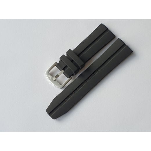 SILIKONOVÝ ŘEMÍNEK VOSTOK EUROPE PRO EXPEDITION NORTH POLE-1 - ČERNÝ/MATNÁ SPONA - ŘEMÍNKY - OSTATNÍ