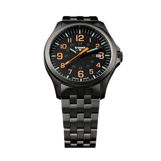 TRASER P67 OFFICER PRO GUNMETAL BLACK/ORANGE, STEEL - HERITAGE - BRANDS