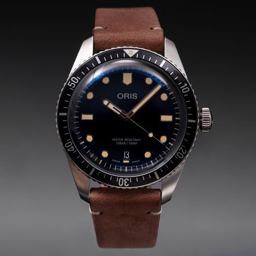 ORIS DIVERS SIXTY-FIVE DATE 01 733 7707 4055-07 5 20 45 - DIVERS - ROBNE MARKE