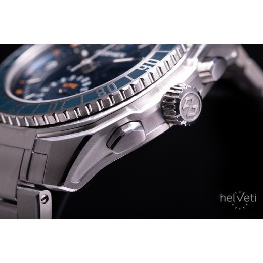 FORMEX STRATOS UTC AUTOMATIC 41MM BLUE STEEL BRACELET 1101.1.6431.111 - STRATOS - BRANDS