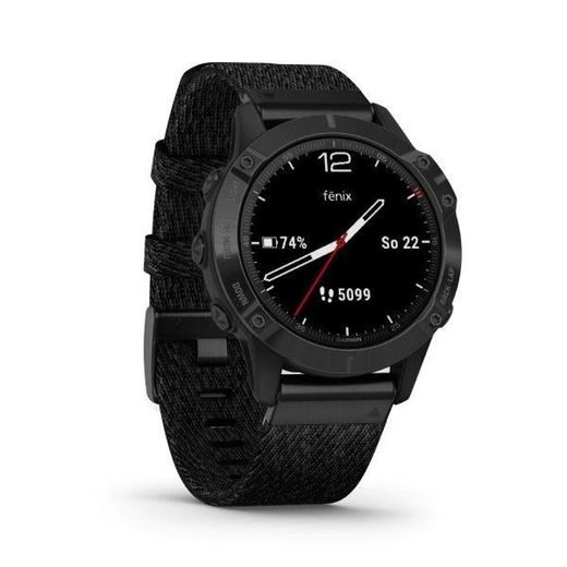 GARMIN FENIX6 PRO SAPPHIRE, BLACKDLC/BLACKNYLON BAND (MAP/MUSIC) 010-02158-17 - GARMIN - ZNAČKY