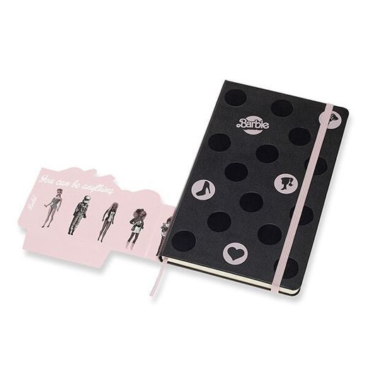 ZÁPISNÍK MOLESKINE BARBIE - TVRDÉ DESKY - L, LINKOVANÝ 1331/1917262 - DIARIES AND NOTEBOOKS - ACCESSORIES