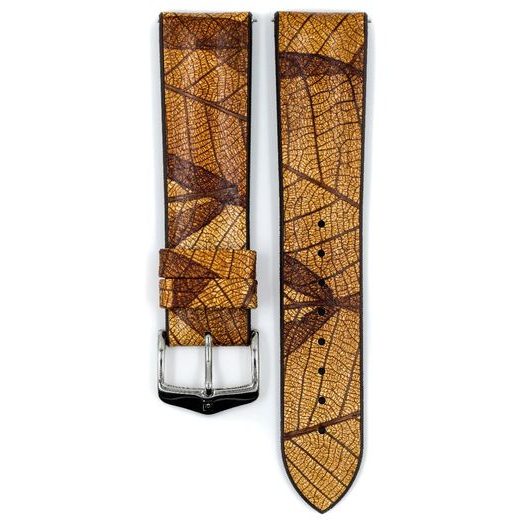 ŘEMÍNEK HIRSCH LEAF 2 - HNĚDÝ - STRAPS - ACCESSORIES