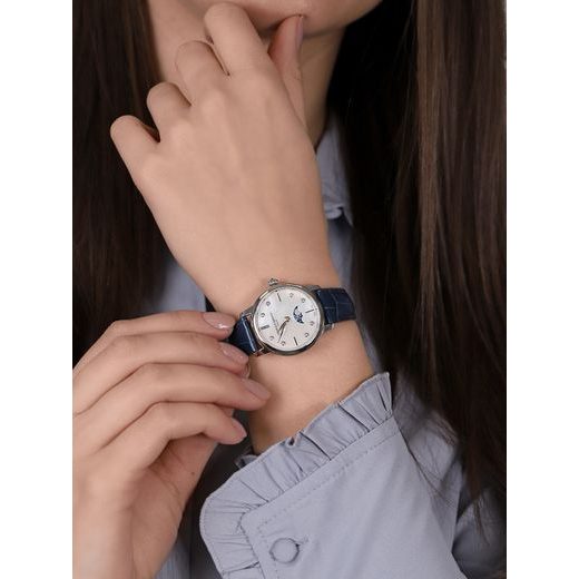 FREDERIQUE CONSTANT SLIMLINE LADIES MOONPHASE QUARTZ FC-206MPWD1S6 - SLIMLINE LADIES - ZNAČKY