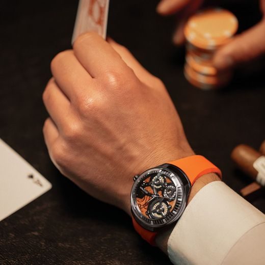 BULOVA ELECTROSTATIC ACCUTRON DNA CASINO 28A205 LIMITED EDITION - ACCUTRON - ZNAČKY