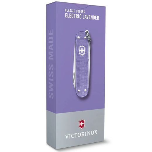 NŮŽ VICTORINOX CLASSIC SD ALOX COLORS ELECTRIC LAVENDER - KAPESNÍ NOŽE - OSTATNÍ