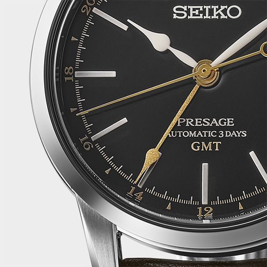 SEIKO PRESAGE SPB447J1 CRAFTSMANSHIP URUSHI GMT - PRESAGE - ZNAČKY