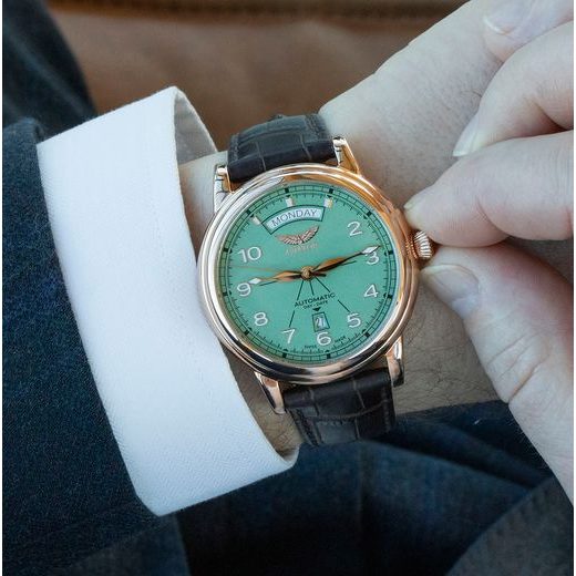 AVIATOR DOUGLAS DAY-DATE 45 AUTOMATIC V.3.44.2.404.4 - DOUGLAS DAY-DATE - BRANDS