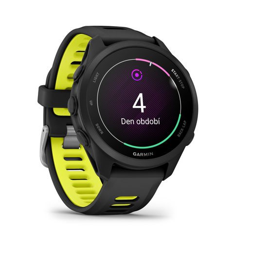 GARMIN FORERUNNER® 170 BLACK WITH BLACK / AMP YELLOW STRAP 010-03920-00 - FORERUNNER 170 - BRANDS