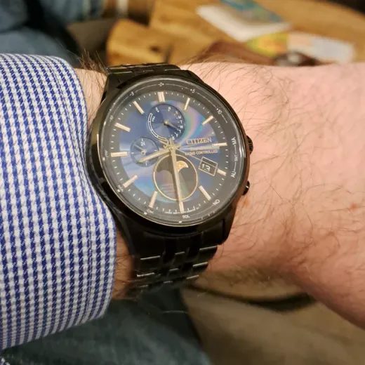 CITIZEN ECO-DRIVE RADIO CONTROLLED MOONPHASE BY1035-56L - CITIZEN - ZNAČKY