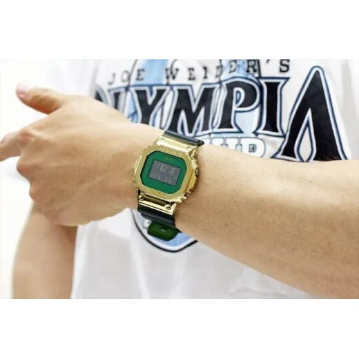 CASIO G-SHOCK GM-5600CL-3ER EMERALD GOLD - G-SHOCK - BRANDS
