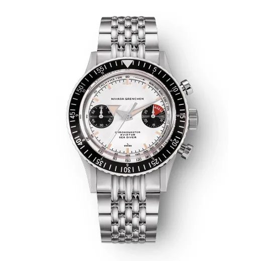 NIVADA GRENCHEN CHRONOMASTER PANDA MANUAL - CHRONOMASTER - ZNAČKY