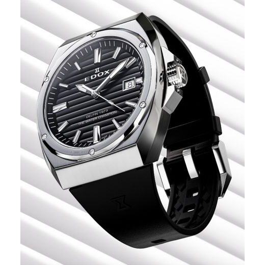EDOX DELFIN THE ORIGINAL 1973 DATE - GENTS 53032-3CA-NIN - DELFIN - ZNAČKY