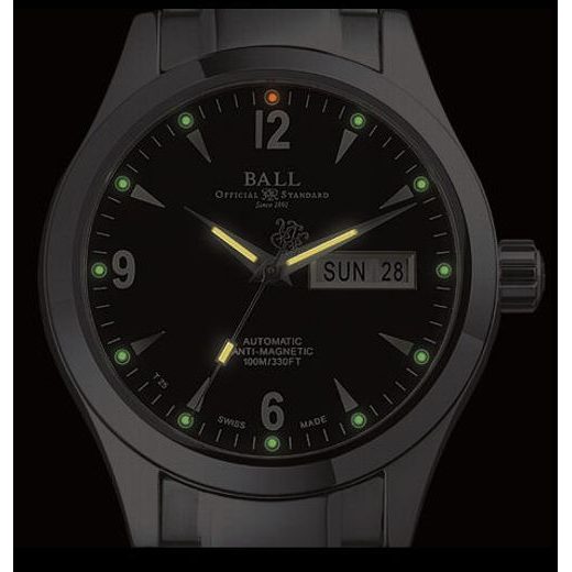 BALL ENGINEER II OHIO (40MM) NM2026C-LF5J-BK - BALL - ZNAČKY