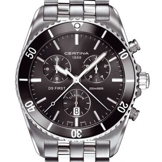 CERTINA DS FIRST CERAMIC CHRONOGRAPH C014.417.44.081.00 - CERTINA - ZNAČKY