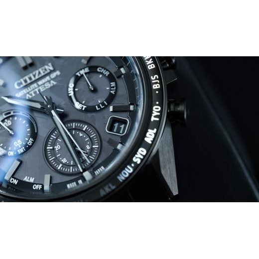 CITIZEN ATTESA SATELLITE WAVE GPS HAKUTO-R COLLABORATION LIMITED EDITION CC4067-66E - SUPER TITANIUM - ZNAČKY
