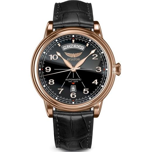 AVIATOR DOUGLAS DAY-DATE 45 AUTOMATIC V.3.44.2.398.4 - DOUGLAS DAY-DATE - BRANDS