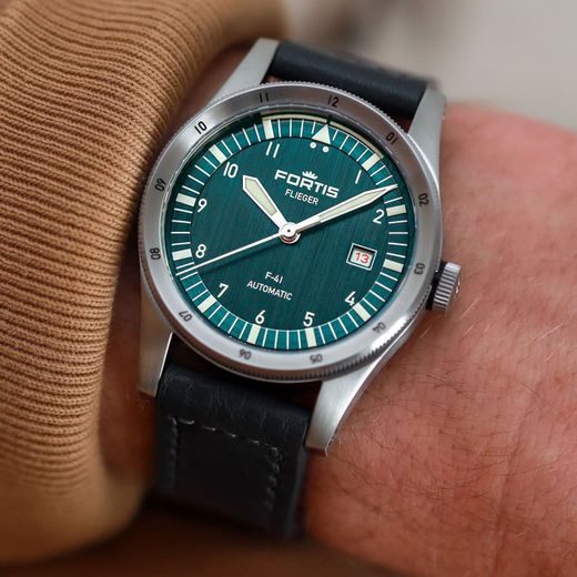 FORTIS FLIEGER F-41 PETROL F4220022 - FLIEGER - BRANDS