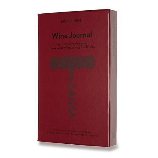 ZÁPISNÍK MOLESKINE PASSION WINE JOURNAL - TVRDÉ DESKY - L 1331/1517101 - DIÁŘE A ZÁPISNÍKY - OSTATNÍ
