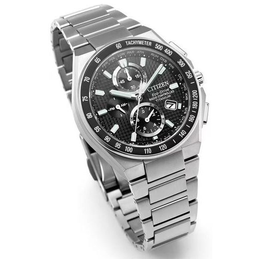 CITIZEN ECO-DRIVE RADIO CONTROLLED SUPER TITANIUM AT8390-55E - SUPER TITANIUM - BRANDS