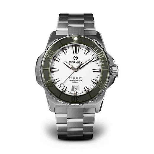 FORMEX REEF 39,5 AUTOMATIC CHRONOMETER WHITE DIAL - REEF - BRANDS