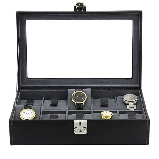 WATCH BOX FRIEDRICH LEDERWAREN INFINITY 26127-9 - WATCH BOXES - ACCESSORIES