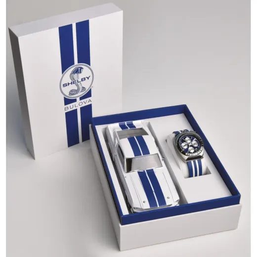 BULOVA SHELBY® RACER CHRONOGRAPH 98B452 - ARCHIVE SERIES - BRANDS